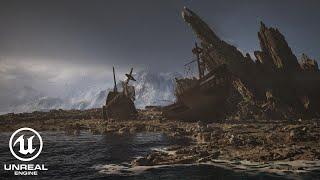 Unreal Engine 5 - Pirate Ship Environment Cinematic