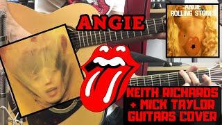 The Rolling Stones - Angie (Goats Head Soup) Keith Richards + Mick Taylor Guitars Cover