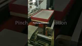 Customized box forming machine testing#machine #packagingbox #semi #customized #rigidbox #packaging