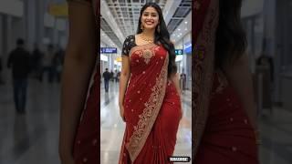 Stunning Woman in a Gorgeous Saree | Dubai Princess #dubaiprinces #shorts #fashion #dubai #uae