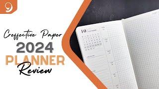 Planner Review --- Creffective Paper Physical 2024 Notebook {Giveaway Closed}