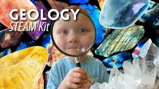 Learn About Rocks and Gems with the Geology STEAM Kit #library #science