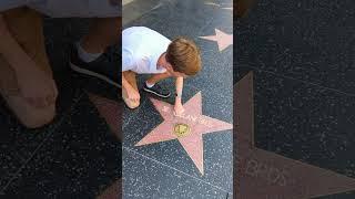 We're on the Hollywood Walk of Fame