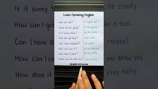 English Speaking Learning  #english #grammar #education #learning