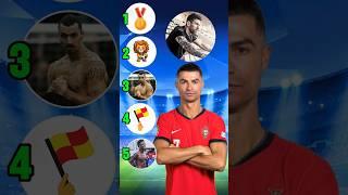 Ronaldo ranks tattooed footballers - Messi vs Neymar vs Zlatan vs Vinicius Jr vs Sergio Ramos