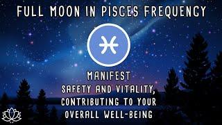  FULL MOON IN PISCES, Sept 17 2024 | Full Moon Meditation | Full Moon September 2024, Lunar Eclipse