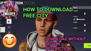 How to download Free City