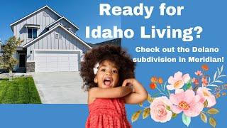 Living in Boise, Idaho ~ Delano NEW CONSTRUCTION subdivision tour #newbuild #idahorealestate