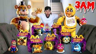 DO NOT ORDER EVERY FIVE NIGHTS AT FREDDYS MOVIE HAPPY MEALS AT 3AM!! *CHICA, BALLON BOY & MORE*