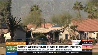 These are the most affordable golf communities in the Phoenix area