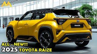 INTRODUCING THE NEW TOYOTA RAIZE 2025: THE ULTIMATE ENTRY-LEVEL SUV!