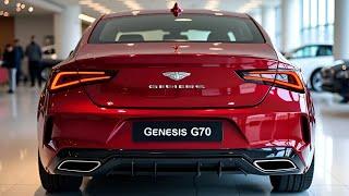 2025 Genesis G70: The Ultimate Luxury Sedan Redefining Power, Style, and Technology