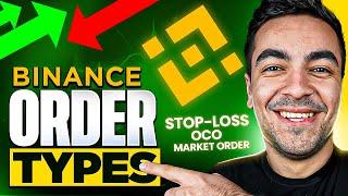 BINANCE ORDER TYPES FROM A TO Z | WHAT IS BINANCE ORDERS? #8