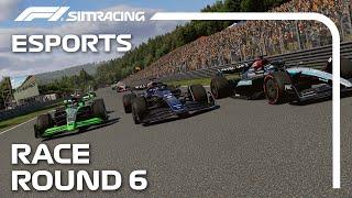 LIVE Race | 2025 F1 Sim Racing World Championship | Round 6: Belgium