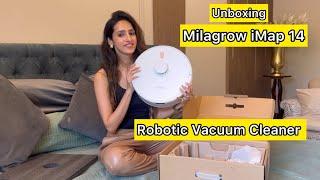 Unboxing Milagrow iMap 14 - Robotic Vacuum Cleaner | Review | Unboxing