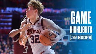 Arkansas-Little Rock at Illinois | HIGHLIGHTS | Big Ten Basketball | 11/25/24