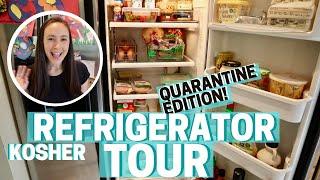 KOSHER + QUARANTINE REFRIGERATOR TOUR & GROCERY HAUL!!!