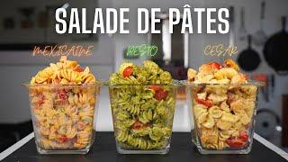 3 DELICIEUSES SALADES DE PÂTES -- FOOD IS LOVE