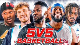 TEAM JIDION VS TEAM MARK 5V5 BASKETBALL GAME! Ft. Duke Dennis, Jesser, Cam Wilder, MMG and MORE!