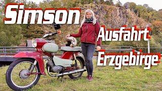 Simson Ausfahrt Erzgebirge (Wolkenstein und Wolkensteiner Schweiz) Star SR 4-2 Tour Roadtrip