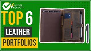 Leather portfolios - Top 6 - (ChooseProducts)