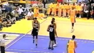 Rasheed Wallace Nasty Dunk And Cusses At The Ref