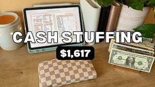 CASH ENVELOPE + SINKING FUNDS STUFFING | April 2022 | PAYCHECK #2 | Kimberly Budgets