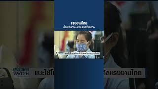 แรงงานไทย ต้องพัฒนาทักษะเทคโนโลยีให้ทันโลก I Business Watch I 08-05-66