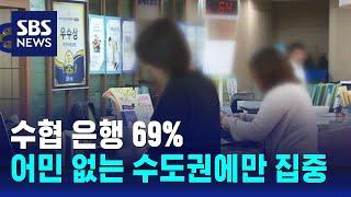 수협 은행 69%, 어민 없는 수도권에만 집중 / SBS