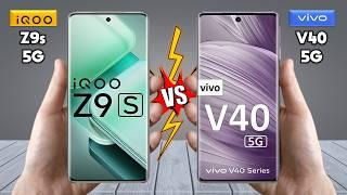 iQOO Z9s Vs vivo V40 - Full Comparison  Techvs