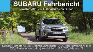 (Reupload) Der Subaru Forester e-BOXER 2020-2021 | Fahrbericht mit Sebastian von Subaru