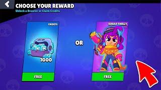 I GOT UPDATE GIFTS!! 8 NEW BRAWLERS!! FREE CREDITS IS HERE!!! BRAWL STARS UPDATE REWARDS!!!