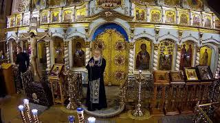 Всенощное бдение. Казанской иконы Божией Матери. Храм Успения в Путинках.