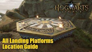 Hogwarts Legacy • All 20 Landing Platforms Challenges Location Guide