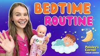 Bedtime Routine for Toddlers | Toddler Learning Video | Learning Videos for Toddlers | Baby Learning