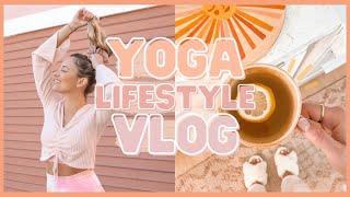 Yoga Lifestyle Vlog  A Day In The Life of a Yoga Teacher  Yoga Teacher Vlog 2021 REALNESS