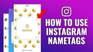 How to Use Instagram Nametags