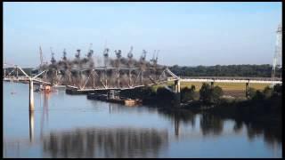 Old Ledbetter Bridge Explosion