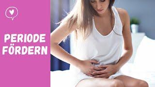 Die Periode natürlich fördern - OHNE Hormone! | Periode auslösen 