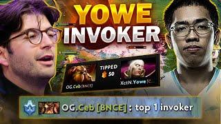 YOWE TOP 1 INVOKER IN DOTA 2 ?!