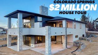 2 Million Dollar House Tour in Colorado Springs, Colorado | North Colorado Springs