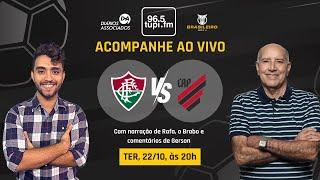 FLUMINENSE x ATHLETICO-PR - Campeonato Brasileiro - 17ª Rodada - 22/10/2024 - AO VIVO