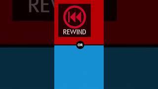 Comment your answer! #wouldyourather #comment #rewind #pause #button #subscribe