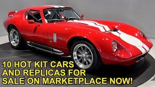 10 KIT CAR / REPLICAS for Sale Online Now Across North America, Links to the Ads Included Below