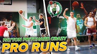 NBA Champion Payton Pritchard of the Celtics DOMINATES in Pickup Basketball!