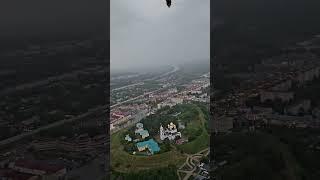 Видео с воздушного шара