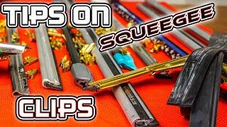 NEWBIE TIPS ON SQUEEGEE CLIPS | WINDOW CLEANING TOOLS