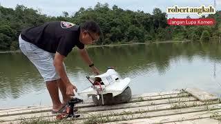 Test RC Powerboat For Pesta Lada 2024