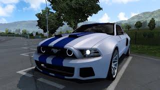 Ford Mustang (1.43) | Euro Truck Simulator 2 | ETS2 car mods | V1.43