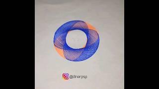 ASMR SPIROGRAPH #spirograph #satisfying #addicted #asmrart #art #beginners #bismillahberkah #fbreel